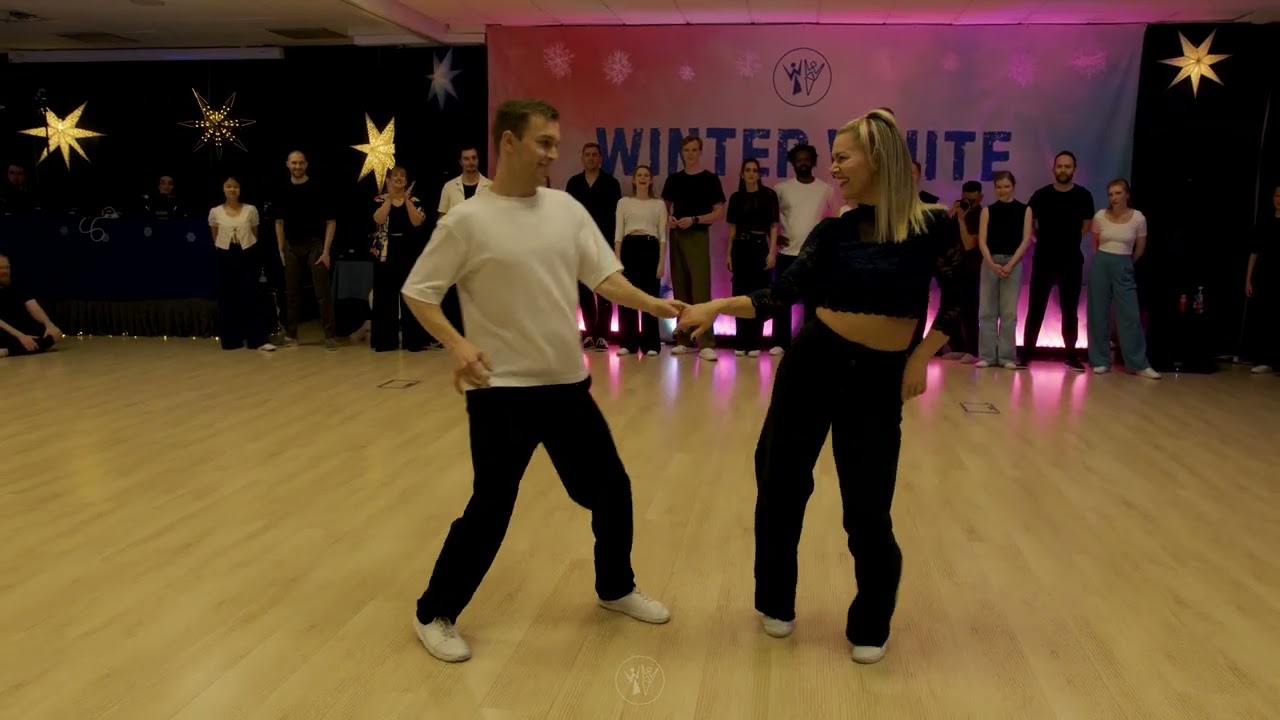 Florian Gr&auml;be & Johanna Thorn - 4th place Advanced Jack&Jill Finals - Winter White 2025