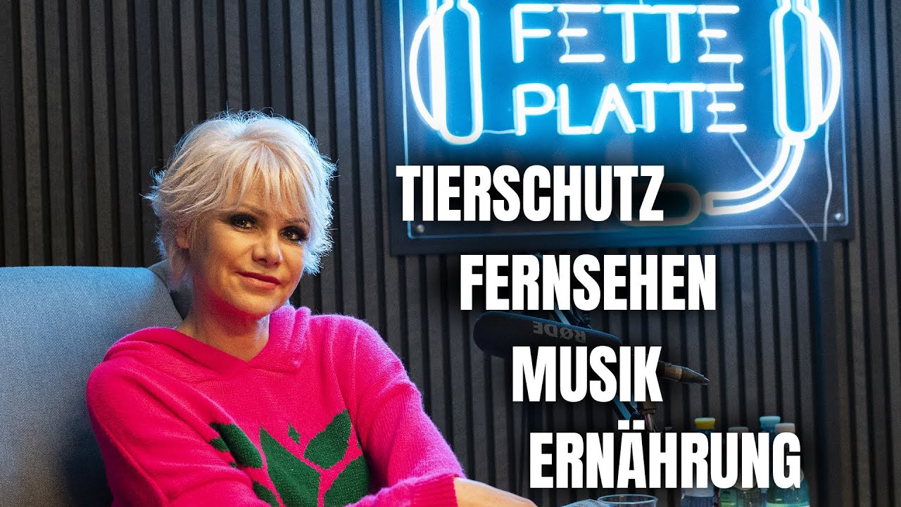Zwischen Tierschutz, TV, Musik, Bücher und veganer Ernährung. Tatjana Geßler im Fette-Platte Podcast