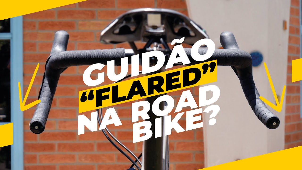 Usar guid&atilde;o flared na bike de estrada. Pode? Pedaleria