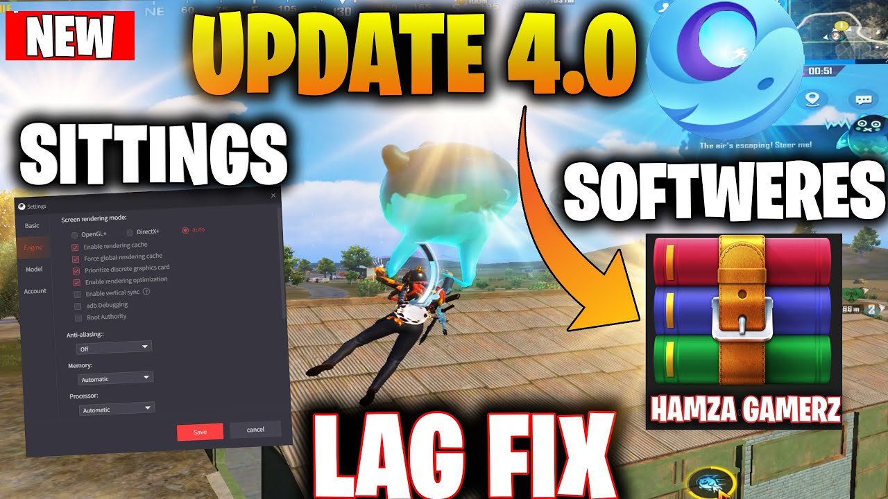🔥 Best Settings For High & Low End PC Gameloop | Update 4.0 lag fix | Ultimate Gameloop Lag Fix