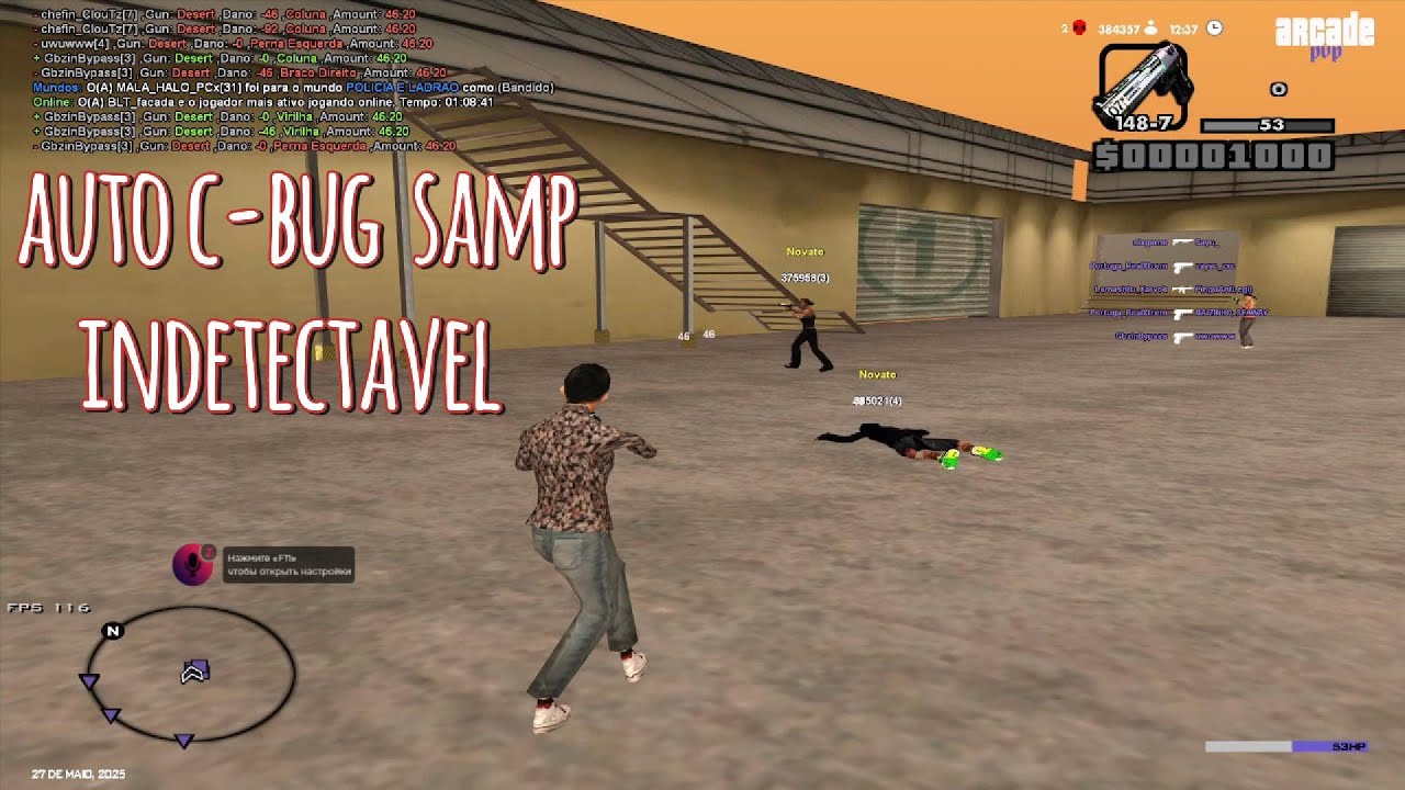 AUTO C-BUG SAMP INDETECTAVEL