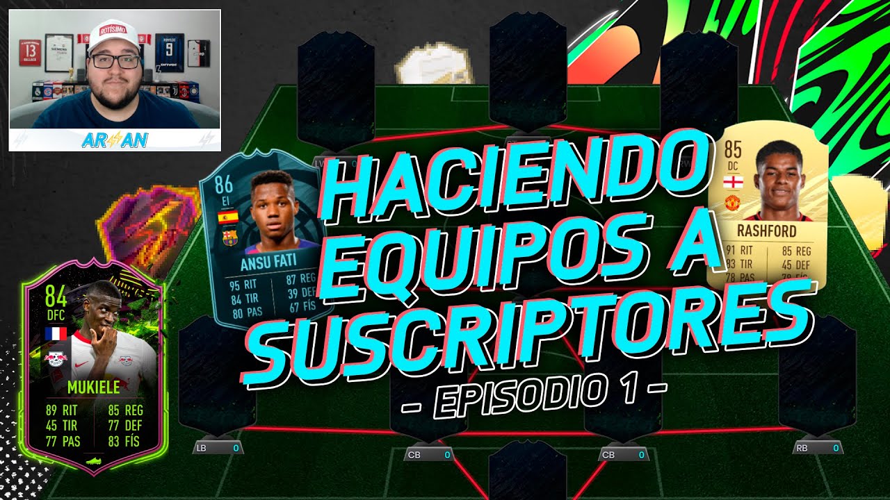 VUELVE LA MEJOR SERIE! HACIENDO EQUIPOS A SUSCRIPTORES! #1 FIFA 21 ULTIMATE TEAM
