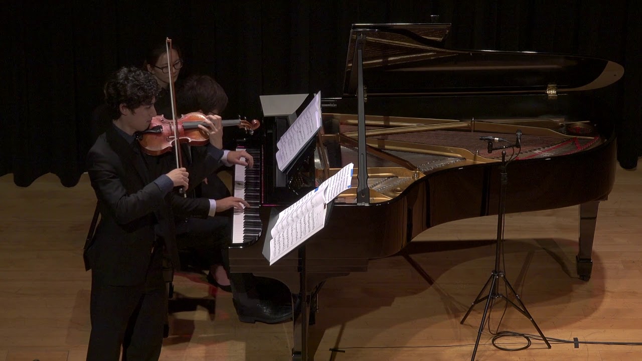 Igor Stravinsky: Duo Concertante for violin and piano; Alexander Knecht, Alexander Zhu