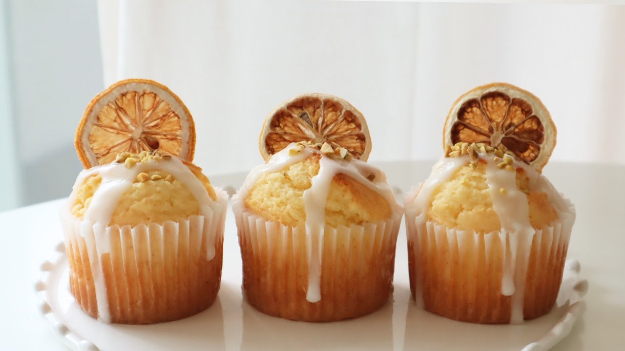 🍋허니레몬머핀 만들기 정말 쉬워요! Honey Lemon Muffins