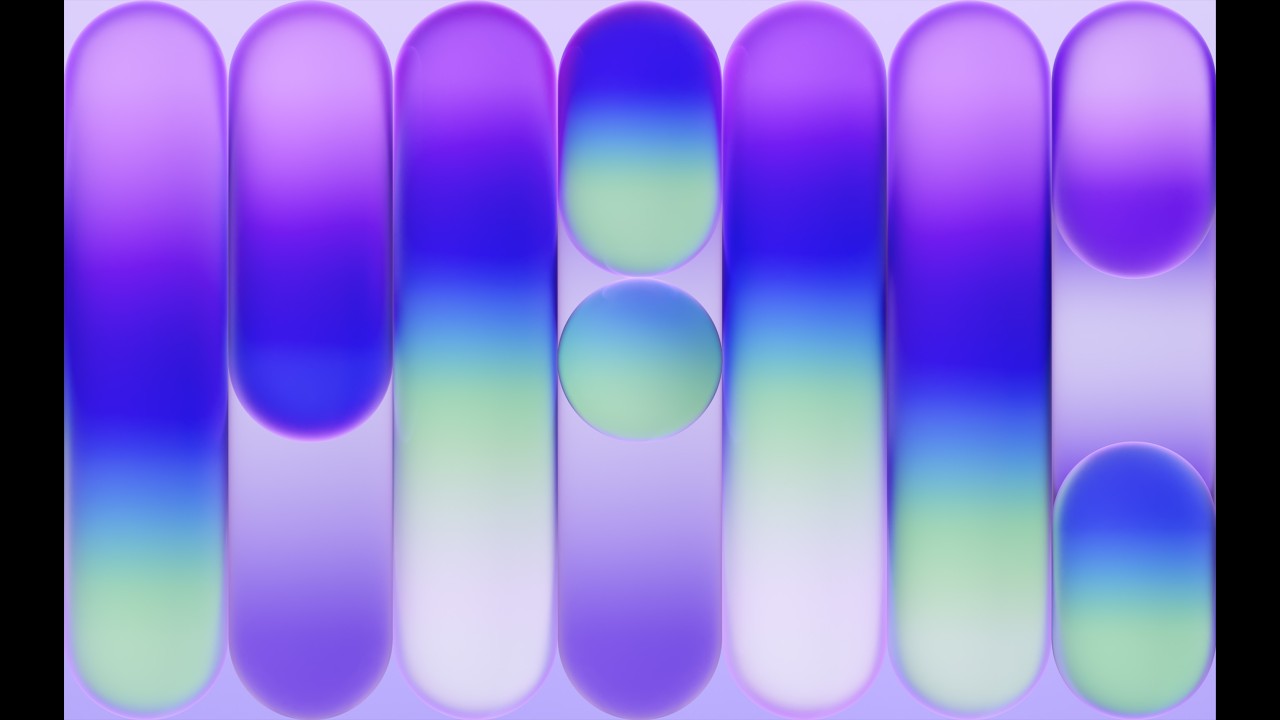 Apple MacOS Screensaver - Macbook Neo Purple (4K version)