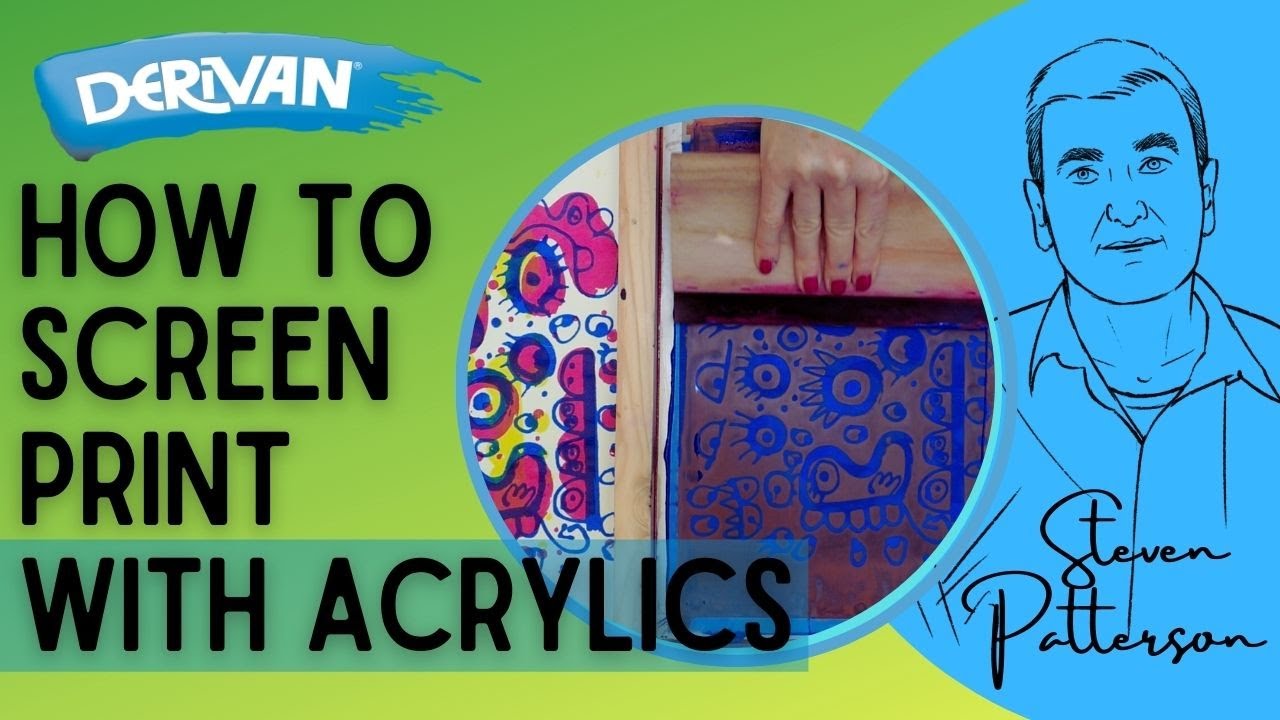 How to Screen Print with paint