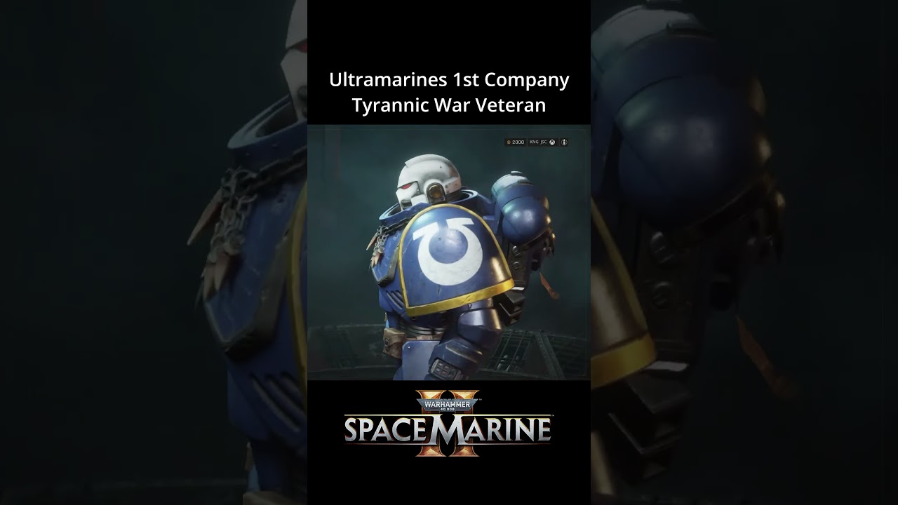 LORE ACCURATE Ultramarines 1st Company Tyrannic War Veteran [Patch 13.0] - Space Marine 2