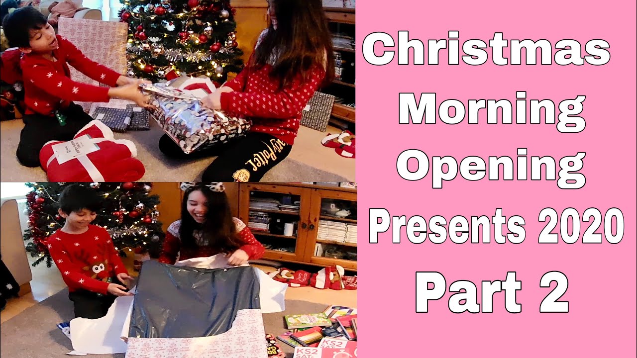CHRISTMAS MORNING OPENING PRESENTS 2020 PART 2 || AMELIE ROSE