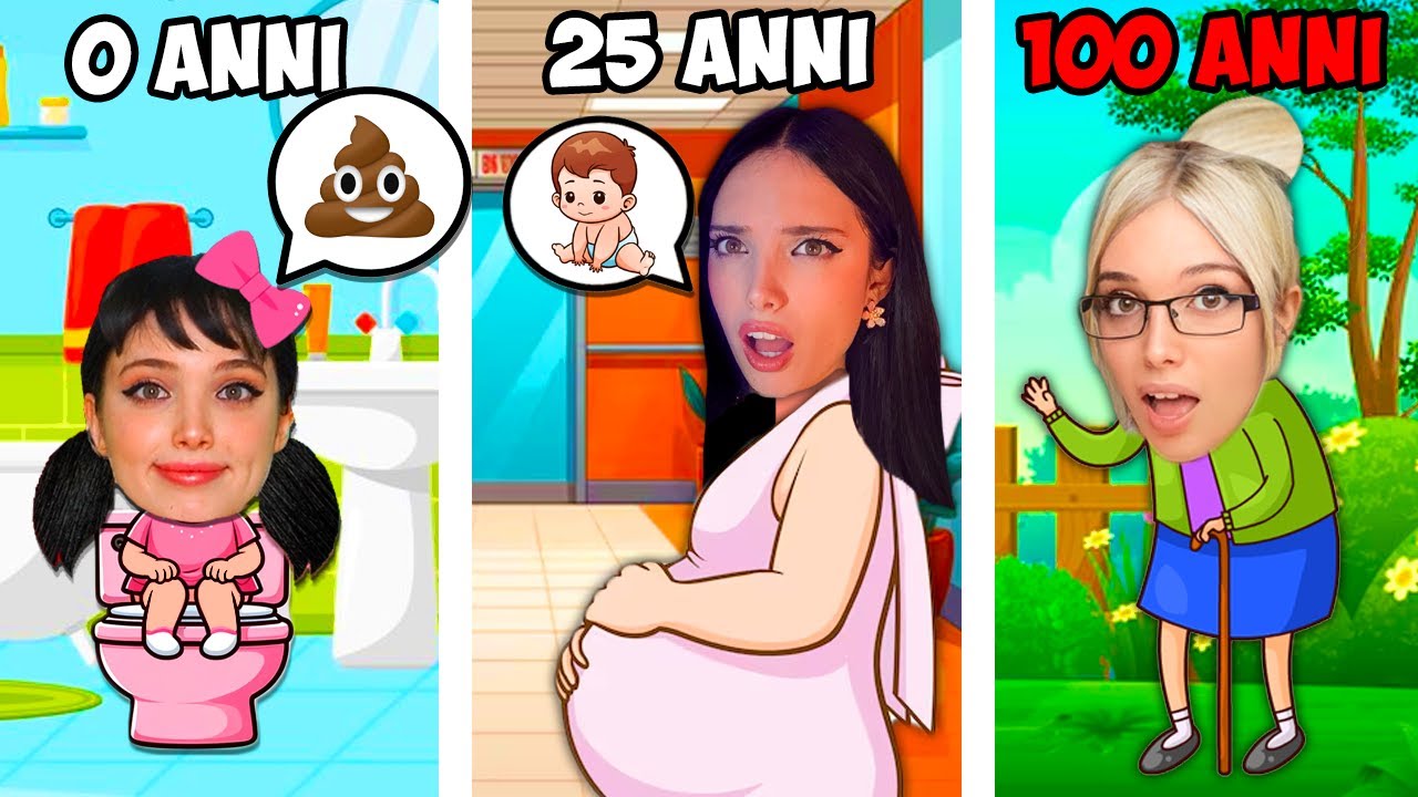 VIVIAMO 100 ANNI DI VITA IN UN GIORNO! *100 Years life* - Episodio 2
