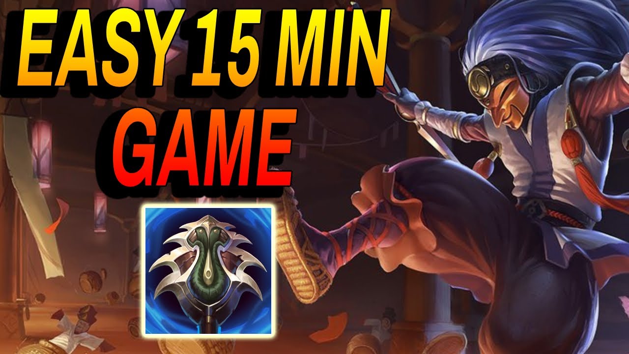 HOW TO WIN IN 15 MIN AS AD SHACO JUNGLE S14
