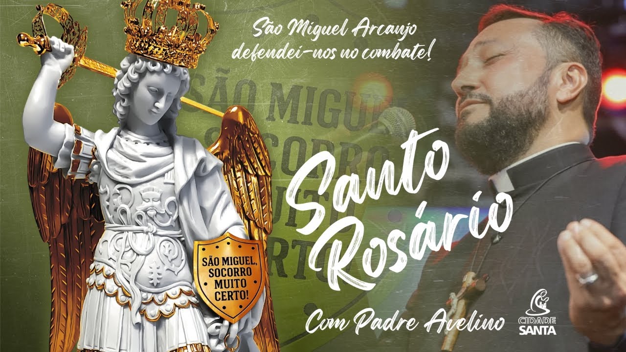 SANTO ROSÁRIO COM PADRE AVELINO