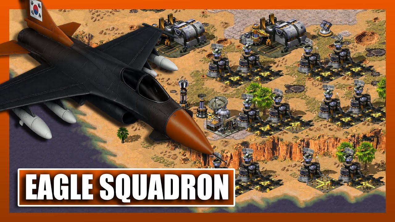 Red Alert 2 | Eagle Squadron | (7 vs 1 + Superweapons)