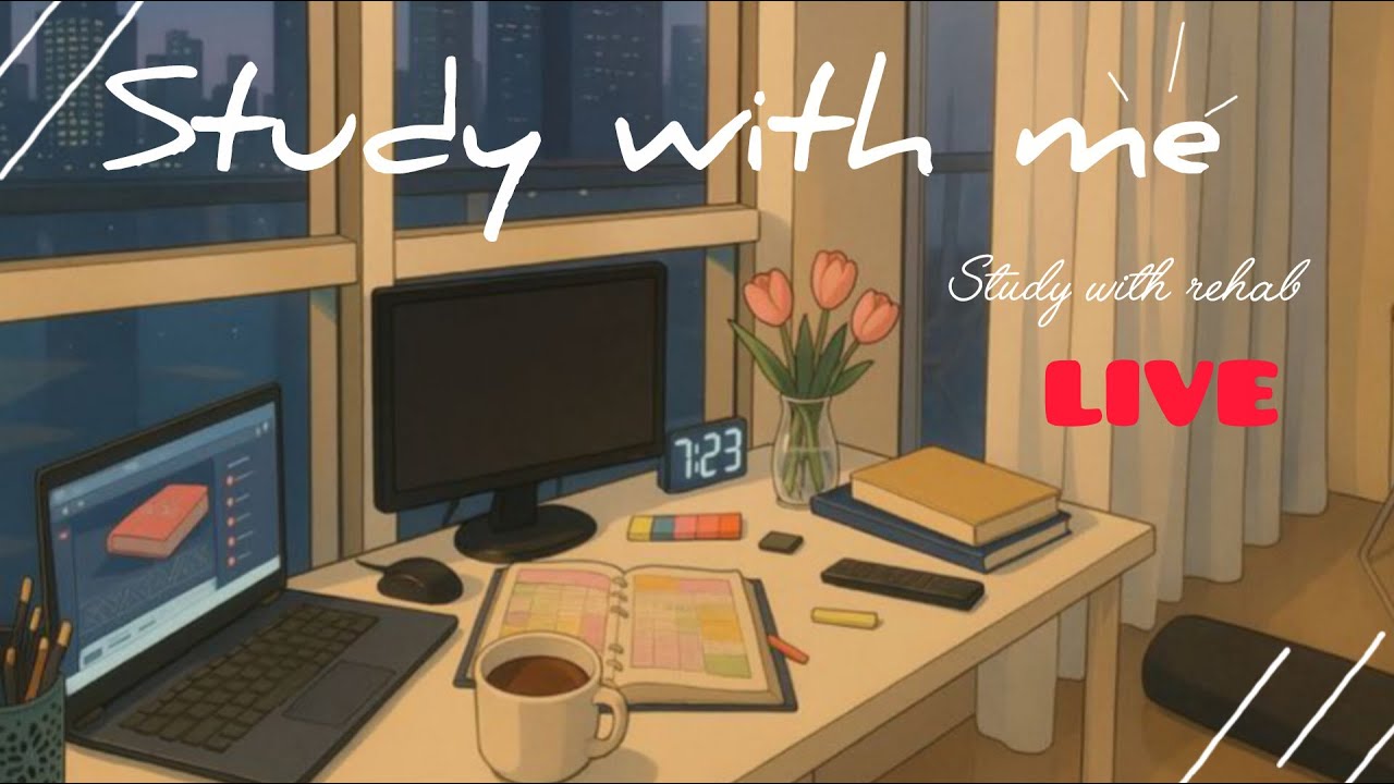 ادرس معي توجيهي 2008📚🔥 | Study With Me