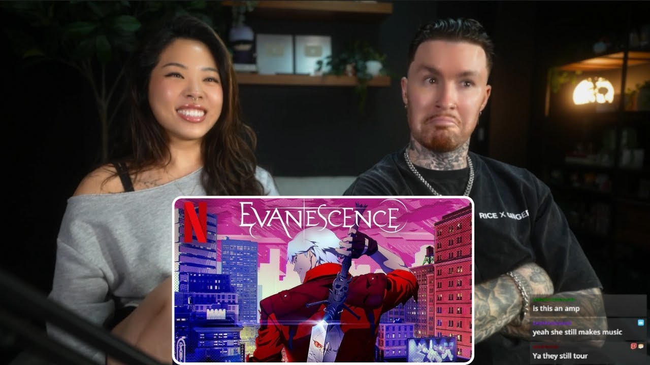 FIRST TIME Reacting to Devil May Cry OST! 🔥😈 | Afterlife by Evanescence Lyrics Video