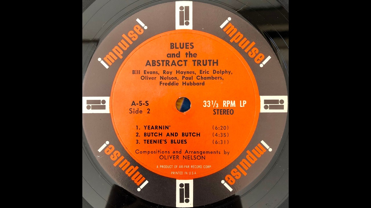 Oliver Nelson / Blues and the Abstract Truth / AS-5 B