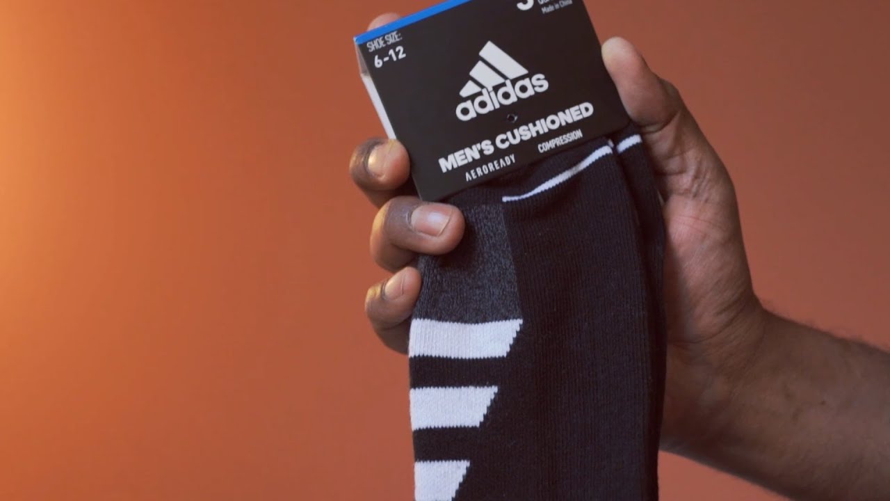 Look at the Quality: adidas Men's Cushioned Quarter Socks