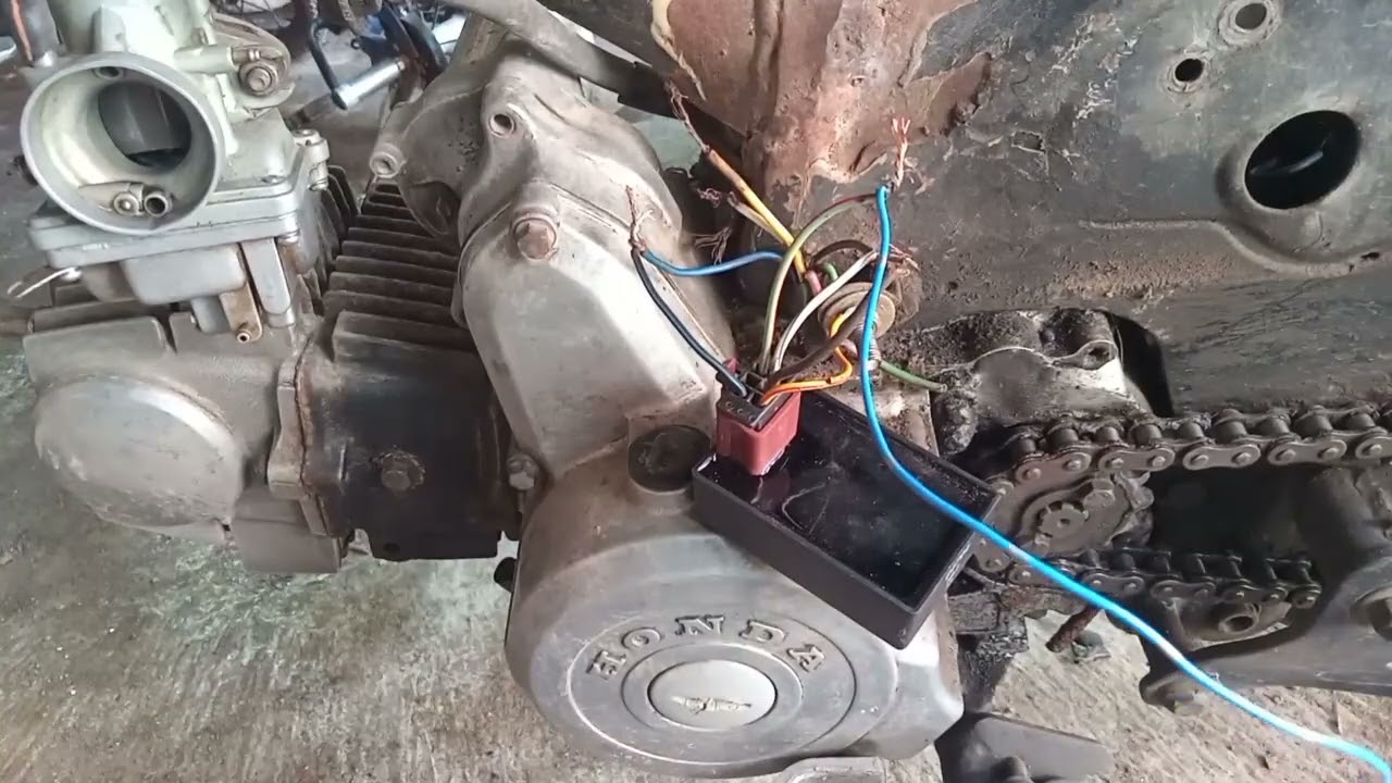 cara pasang  CDI motor  grend