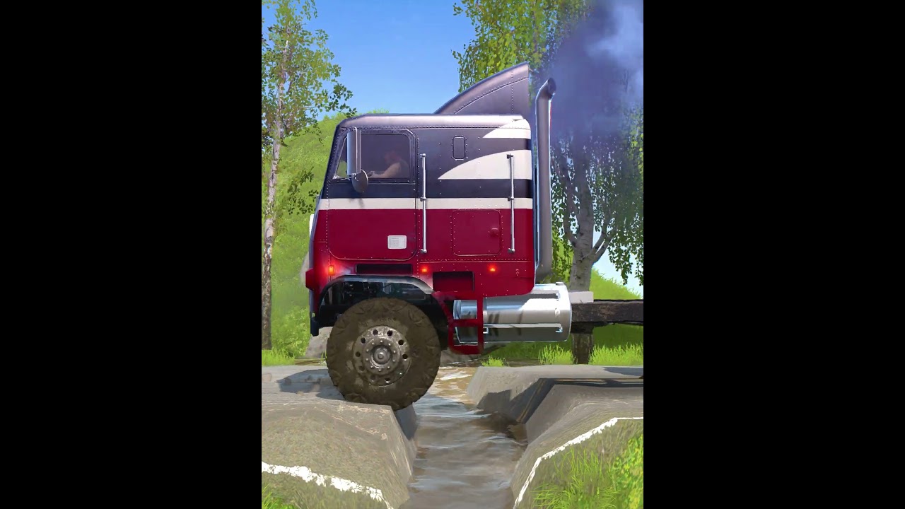 Spintires mudrunner mobile gameplay: Spinning Tires in the Mud Simulation Game P09 #spintires