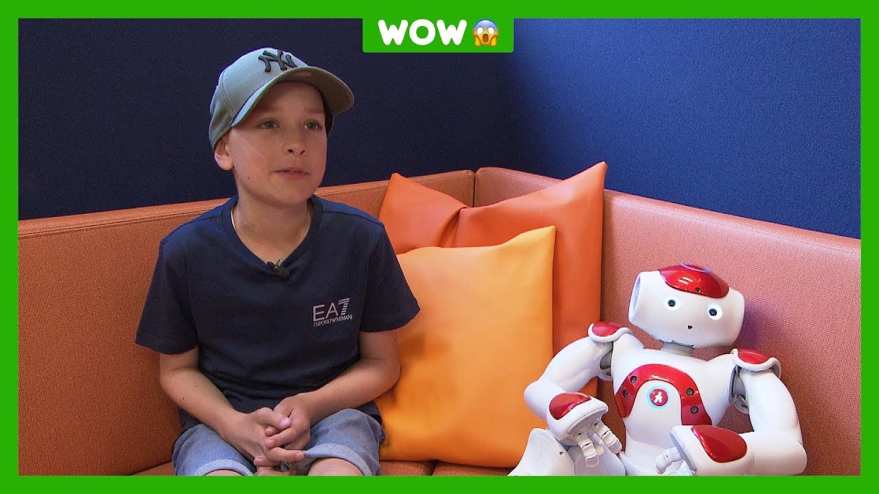 Steeds meer robots helpen zieke kinderen