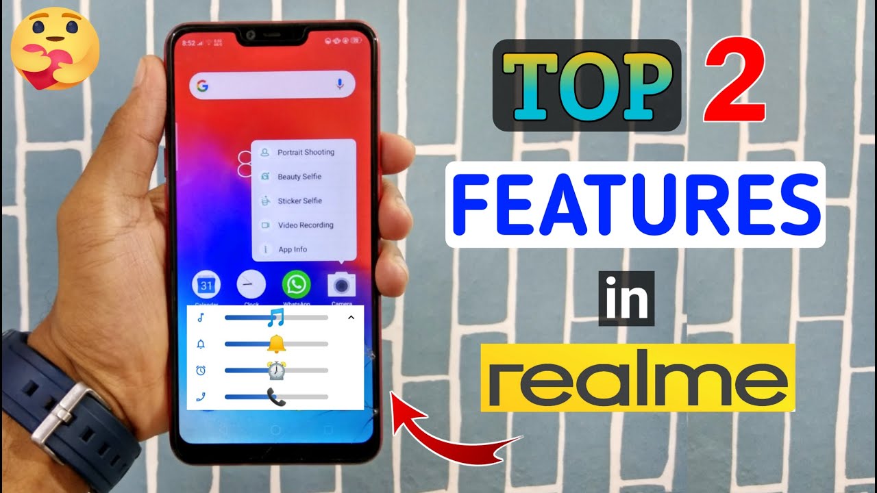Top 2 Awesome Feature in Realme Devices | New Volume Panel, Screen On Gesture Feature Realme