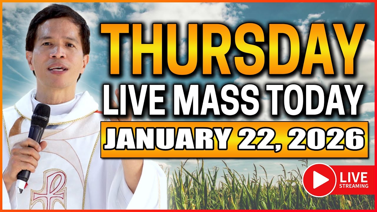 THURSDAY FILIPINO LIVE MASS TODAY II JANUARY 22, 2026 II FR. FIDEL ROURA