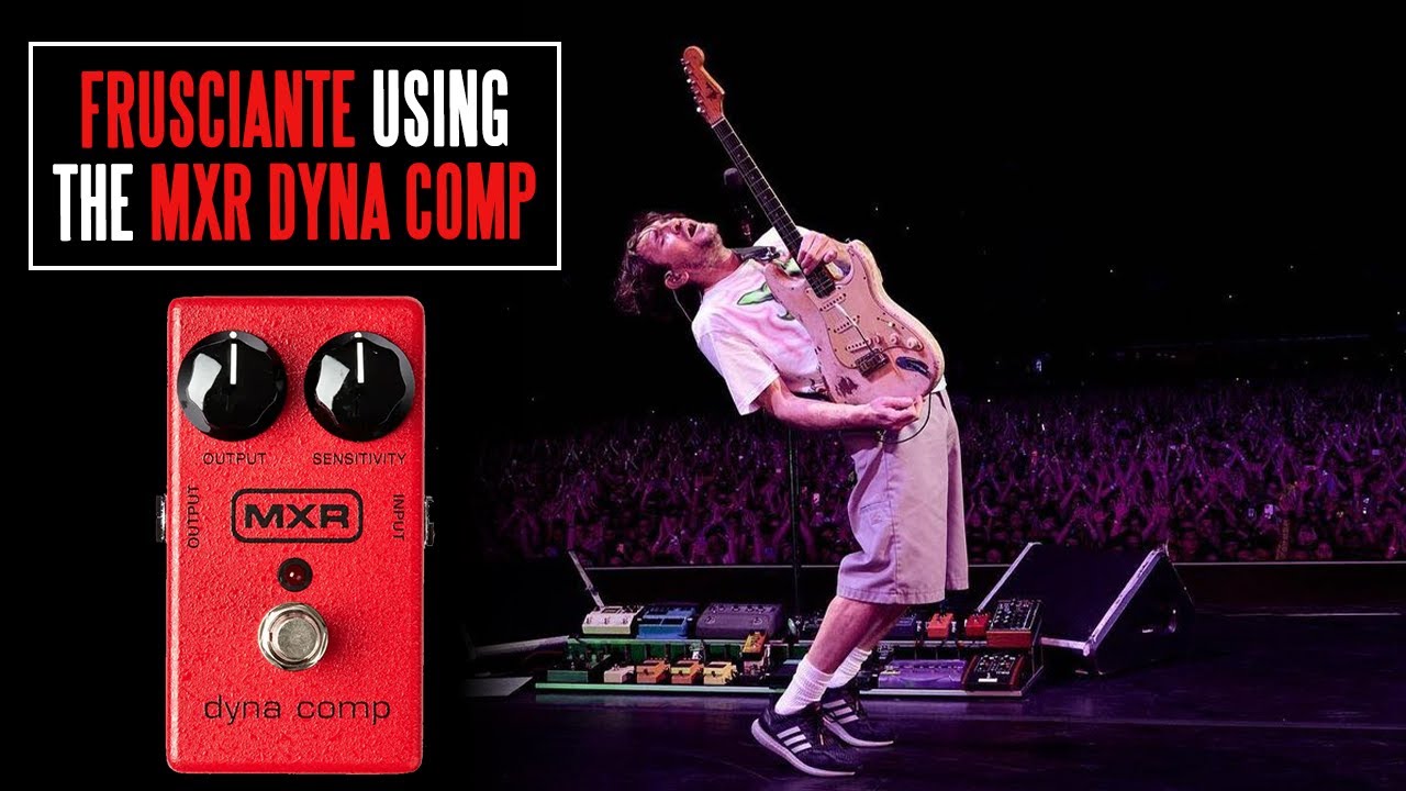 Джон Фрушанте использует MXR Dyna Comp — живые примеры