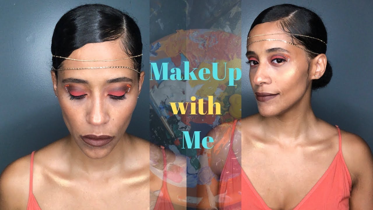 How To: Makeup With Me | KraziiCurls
