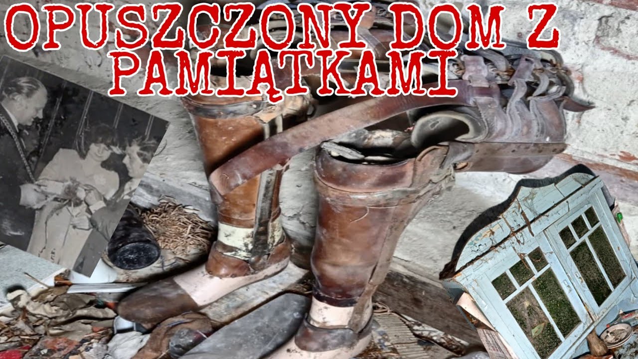 Opuszczony dom z zabytkowymi protezami n&oacute;g .#urbex#opuszczonemiejsca#urbexworld