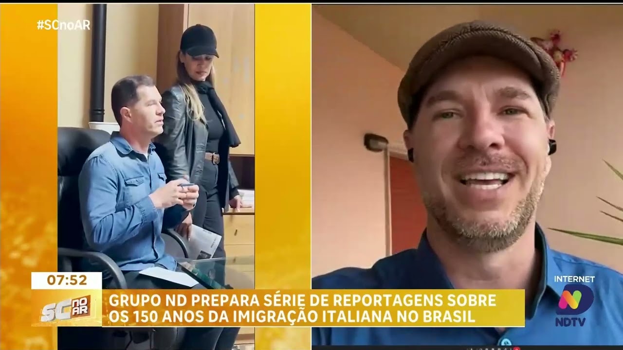 Grupo ND prepara série de reportagens sobre os 150 anos da imigração Italiana no Brasil