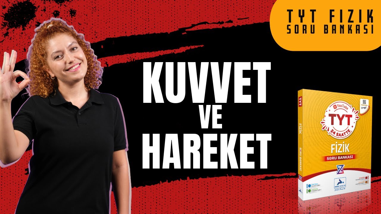 Hareket ve Kuvvet Soru Çözümü- Kavrama Testleri- 19 Günde TYT Fizik Soru Çözüm Kampı |