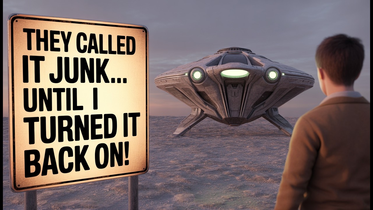 Human Mechanic Activates Elevator in His Grandfather's Garage and Accidentally Sparks a Galactic War