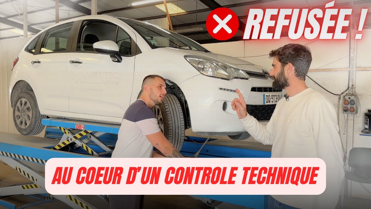 Dans les COULISSES d'un contrôle technique automobile