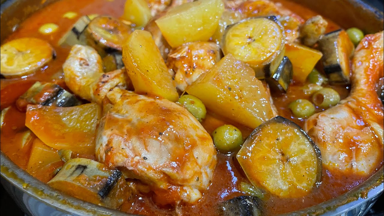 Estofado de pollo O Guisado de Pollo con papas 🥔🥔🍗