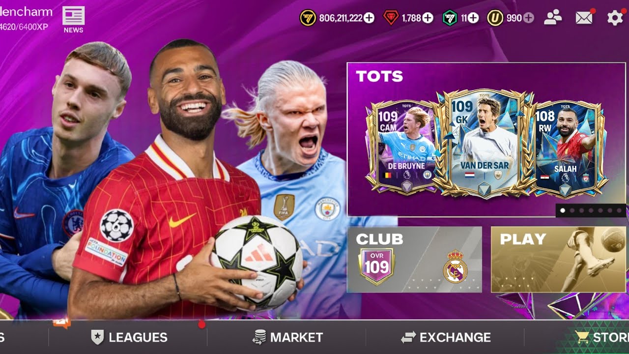 TOTS PREMIER LEAGUE FC MOBILE 25 | TOTS 109 OVR VAN DE SAR FC MOBILE 25!