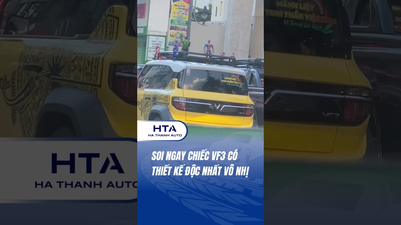 SOI NGAY CHIẾC VF3 CÓ THIẾT KẾ ĐỘC NHẤT VÔ NHỊ 