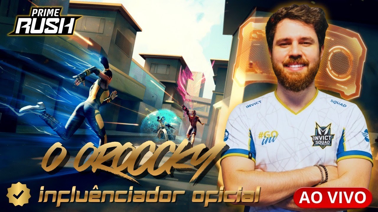 🔴 PRIME RUSH AO VIVO, CHEGOUUU A NOVA ATUALIZAÇÃO