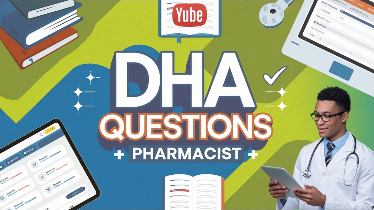 DHA Exam Questions for Pharmacists 2025 #dhaexam