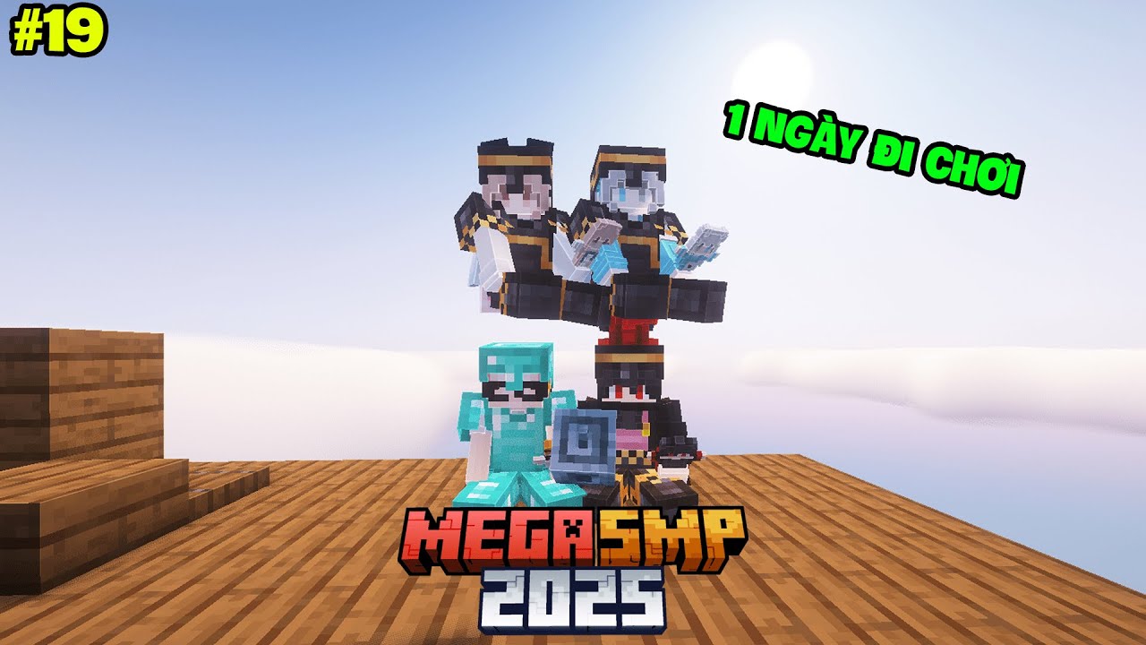 LAMA Đi Chơi – Và Vô Tri Tới Nóc || Minecraft Mega SMP 2025 Tập 19