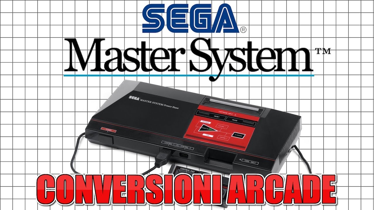 🔴 CONVERSIONI ARCADE PER MASTER SYSTEM