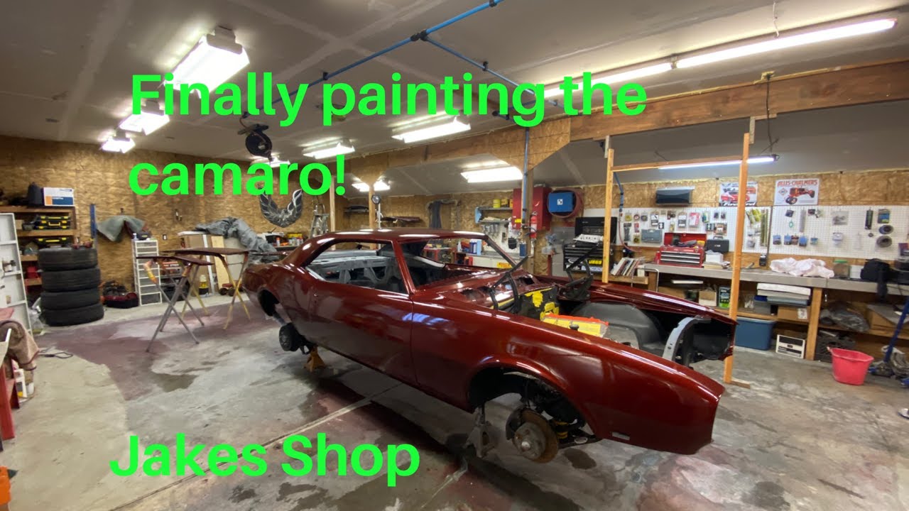 FInally! A video of the painting process for my 68 camaro