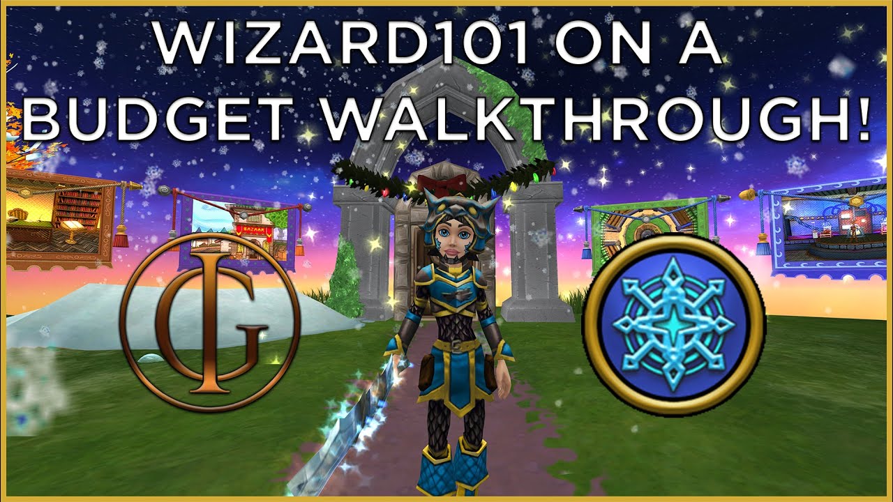 Wizard101 On a Budget - Snow Angel & Frozen Armor Quests!