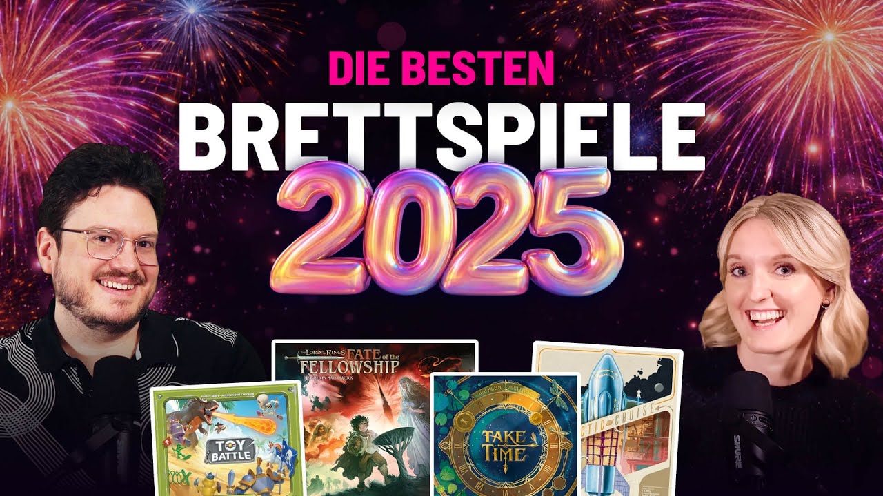 🏆🤩 Unsere doppelte TOP 15 Brettspiele 2025