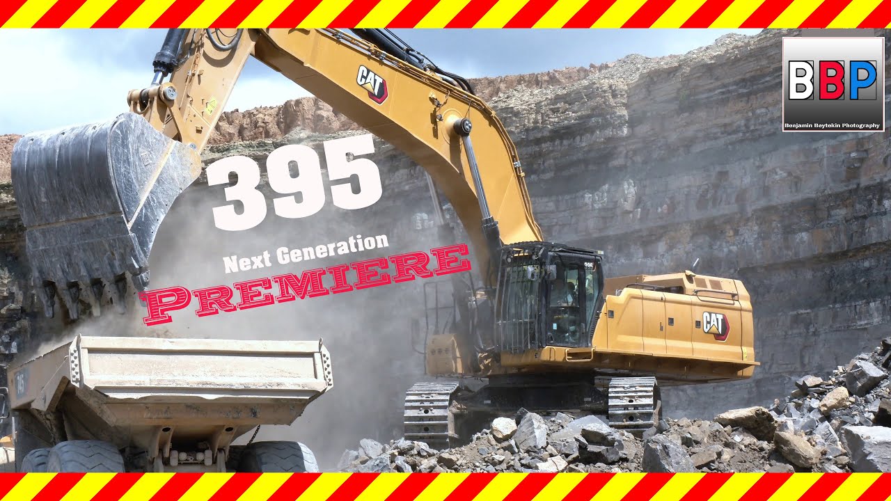 [PREMIERE] ⚠️ Caterpillar 395 ⚠️ - Präsentation, Germany, Mai 2021.