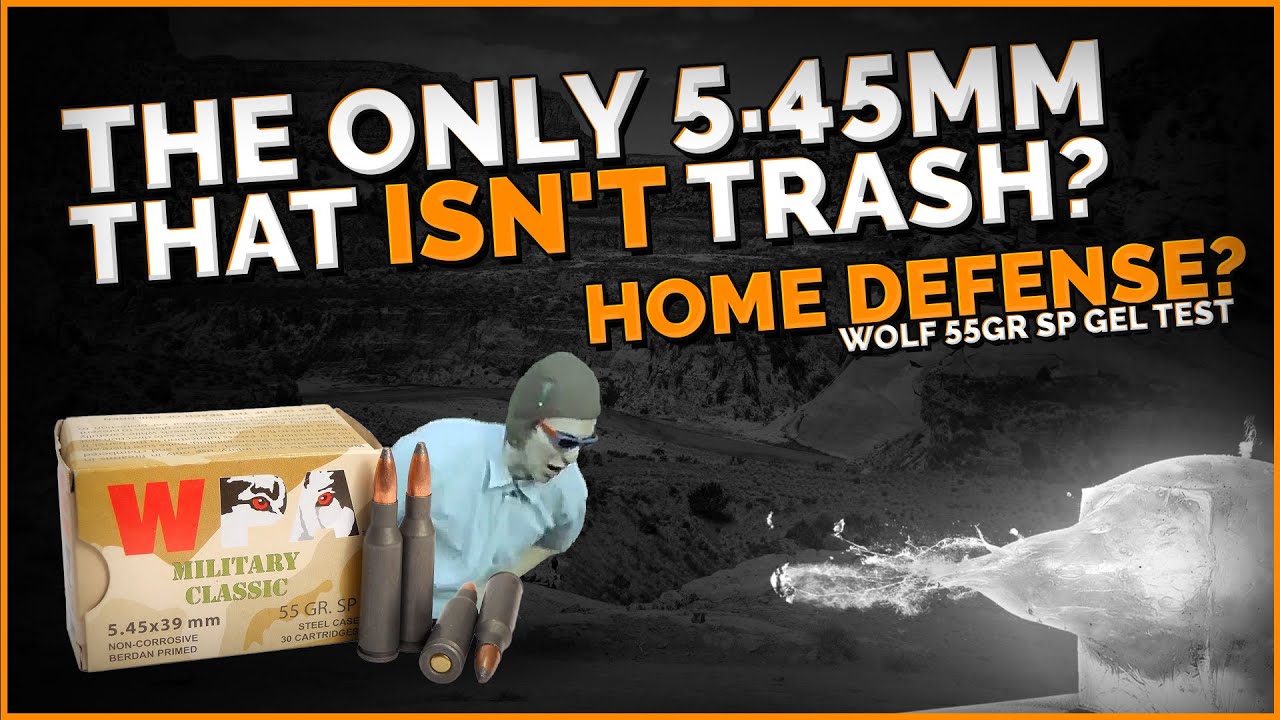 ЕДИНСТВЕННЫЙ 5,45 мм, который не мусор? Тест на гелевый патрон Wolf 55gr SP