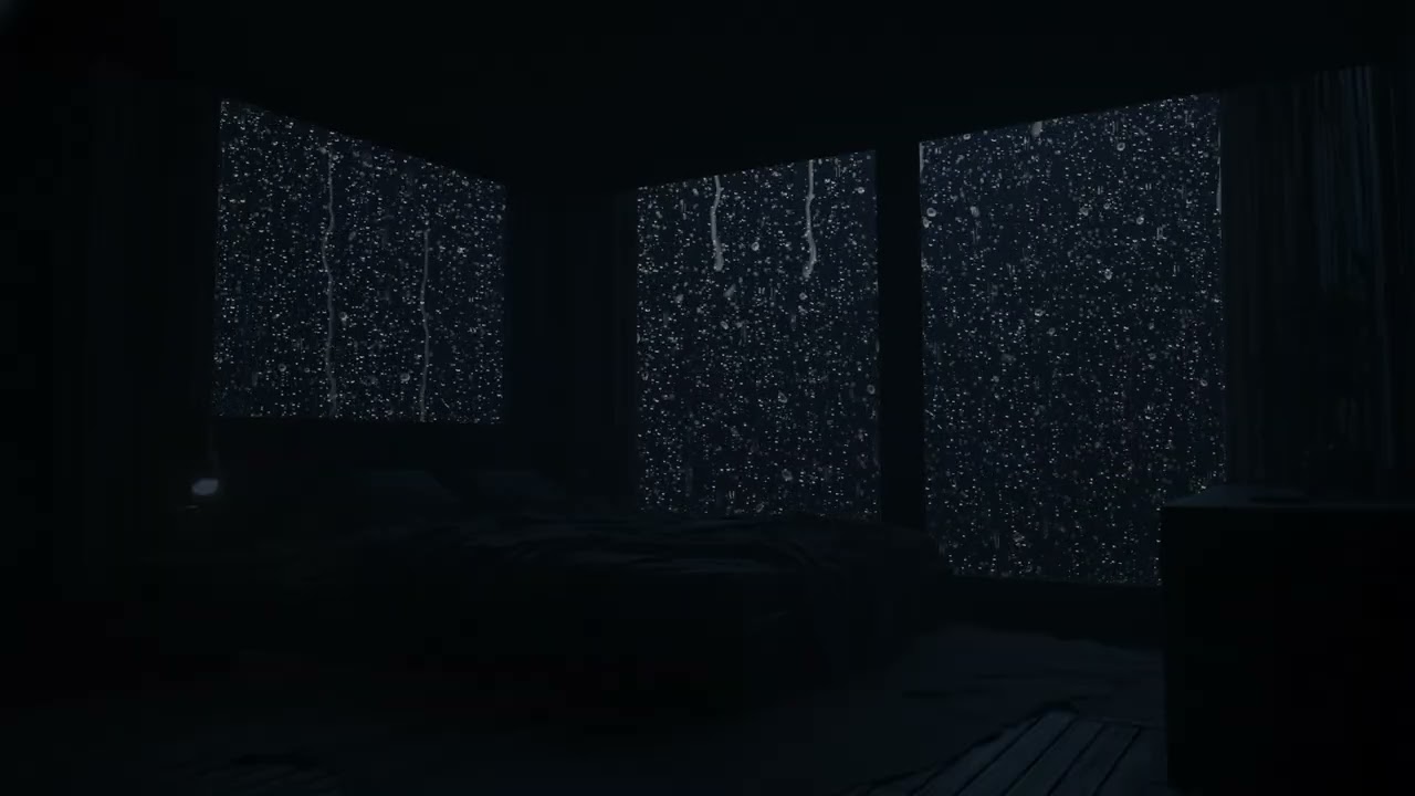 Deep Sleep Treatment | Soothing Rainstorm Sounds to Ease Anxiety and Sleep Better Tonight