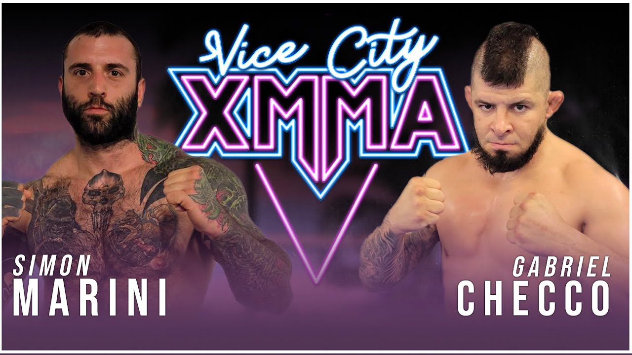 XMMA 3: VICE CITY | SIMON MARINI VS GABRIEL CHECCO | Watsco Center - Miami Florida - 10/23/2021