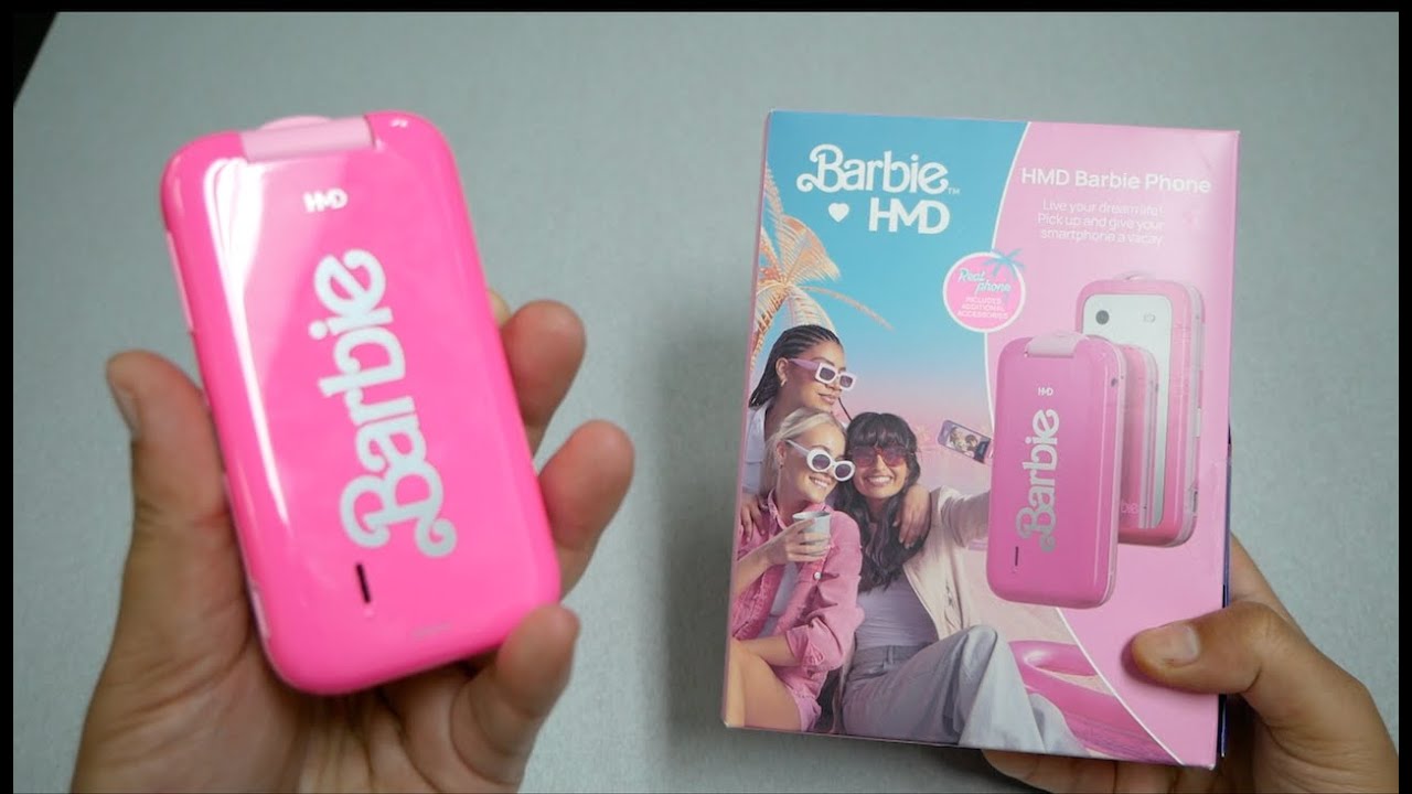 Barbie HMD What Great Unboxing Experience & First Look (Tracfone)
