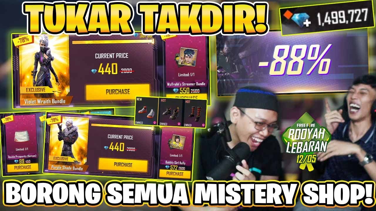 DISKON GEDE MISTERY SHOP! BORONG BUNDLE ALOK DISKON!