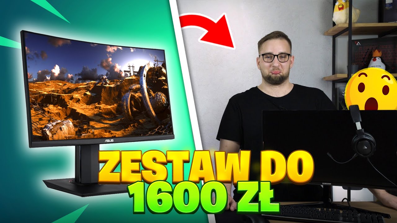 składamy ZESTAW DO 1600 ZŁ Z MONITOREM | BITWA NA ZESTAWY