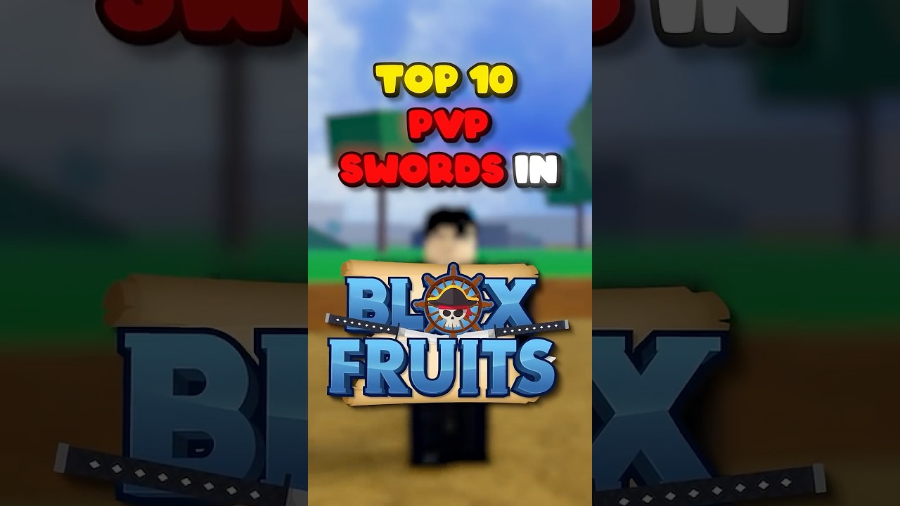 Top 10 PVP Swords in Blox Fruits UPDATED #bloxfruits #bloxfruit